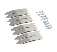 Yinhing Juego de 4 Abrazaderas de Límite para Carpintería, Aleación de Aluminio, Abrazadera de Fijación para Tableros de Madera para una Durabilidad Precisa y Mejorada, Fácil Instalación para