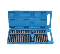 Yinhing Juego de Llaves Cortas con Punta de Estrella Hexagonal Estriada de 40 Pulgadas, Llave Corta de 3/8 /2 con Caja de Almacenamiento de Acero para Maquinaria Automotriz