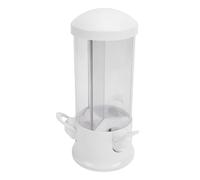 Yinhing Máquina Dispensadora con 3 Compartimentos, Máquina Expendedora Fácil de Gominolas y Nueces, Dispensador de Aperitivos Giratorio de 360 grados para Edades