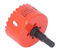 Yinhing Sierra Perforadora de Acero de Alta Velocidad Bimetálica, Cortador de 60mm para Herramienta de Corte de Madera y PVC con Fácil Instalación, Diseño a Prueba de Herrumbre (2-9/16"(65 mm))