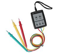 Yinhing SP8030 Indicador Digital de Rotación de Fase con Zumbador LED Medidor de Fase de Voltaje de CA de 60 V 600 V para Electricistas Diseño Compacto y Portátil con Características