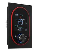 Yinhing Termostato para Calefacción del Hogar VA Digital con Perilla de Programación Semanal 5++ y Sin Opciones para Calderas de Gas y Sistemas de Calefacción Eléctrica (por Caldera con