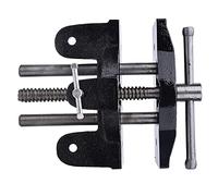 Yinhing Tornillo de Mesa de Hierro Fundido Resistente con Mecanismo de Apertura Rápida Abrazadera Ergonómica para Carpintería para Sujetar la Mesa de Forma Segura Tornillo de Banco Ideal para Uso a