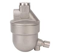 Yinhing Válvula de Drenaje Neumática de Acero Inoxidable con Escurridor Automático YA S6 para Tanques de Gas, Diseño de Obstrucción de Consumo de Presión de 0,6 MPa (YA-S6)
