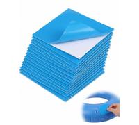YIPFEN 15 Parches Piscina, Adhesivo Subacuático Impermeable, Kit Reparación PVC Inflable Ultra Resistente, Sella Fugas Bajo el Agua sin Vaciar