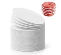 YIPFEN 300 x Papel Antiadherente para Hamburguesas, Papel para Alimentos (Redondo, Diámetro 11 cm)