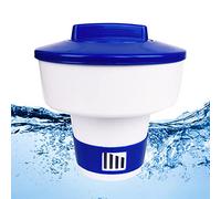 Yisscen Dispensador Cloro Piscina, 8 Inch Flotador Cloro Ajustable Dispensador Químico Automático Clorador Flotante Dosificador Pastillas Flotante para Piscina,SPA,Jacuzzi Hinchable