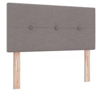 Yisssmeng Cabecero gris topo altura regulable 90 x 7 x 88 cm cama de tela | Ajuste de altura flexible de 2 niveles de 78 a 88 cm para tu dormitorio, combinado con acolchado de espuma suave.