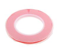 YIXANNX Adhesivo de doble cara PET Excelente para una unión fuerte y duradera Cinta roja Accesorios de plástico Usos electrónicos Cinta de fijación de doble cara Adhesivo PET, Rojo, 8 mm
