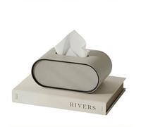 YIXANNX Caja de pañuelos de Burbujas Moderna Que combina Lujo y,Gris | Fabricada en cuero de primera calidad, realza la decoración de cualquier habitación sin esfuerzo.