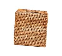 YIXANNX Estuche para pañuelos faciales de papel, funda para caja de pañuelos, caja cuadrada compacta 14 x 14 cm, soporte para dispensador sobremesa, tapa para servilletas papel facial.