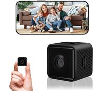 YiYunTE Mini Camara Vigilancia WiFi Interior, Micro Camara Oculta, Camaras de Seguridad Pequeña con Vision Nocturna/Detección de Movimiento, Mini Cámara para Coche Casa Hogar Oficina Mascotas Bebes