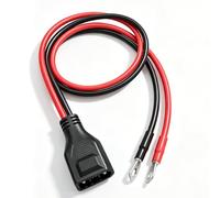 YJREW Cable de extensión de 50 A 8 AWG, cable adaptador de expansión PPS, cable de carga rápida bidireccional con gestión de energía independiente, compatible con estación de energía portátil EcoFlow
