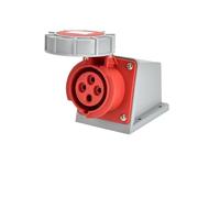 YKYNCJJT Conector de Enchufe y Impermeable Industrial, trifásico, 3 núcleos, 4P5, Orificio IP67, no a Prueba explosiones, 1 ud(4p16a Ip67 Open1196)