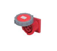 YKYNCJJT Conector Industrial 16A32A, Conector de Acoplamiento Macho Hembra Impermeable IP67 4 Pines y 5 Orificios, no a Prueba explosiones(5-core32aconcealedsocket)