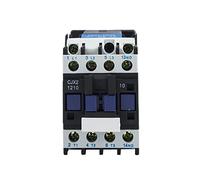 YKYNCJJT Contactor CJX2-1210 0910 AC. 1.° 2 A 9 A 3. Fase Polos Sin Voltaje de Bobina 38. 0 V 220 50. Hz Montaje en riel DIN 3P+ No. Abierto Normal Repuesto eléctrico Industrial (Color(1210 Ac24v)