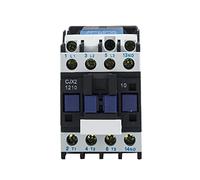 YKYNCJJT Contactor CJX2-1210 0910 AC 1 2a 9a 3 Fases Polos Sin Voltaje 38 0V 220V 50Hz 3p+1no Contactores Abiertos Normales de Reemplazo Electricidad Industrial(0910 Ac380v)