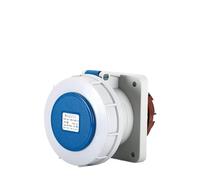 YKYNCJJT Enchufe Industrial 3P 63A IP67 Soporte de Centro Datos iluminación Escenario a Prueba Agua y Polvo Directo Oculto
