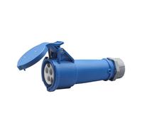 YKYNCJJT Enchufe Industrial no a Prueba de explosiones, Conector Acoplamiento Macho y Hembra, 3 Orificios, 5 núcleos, Resistente al Agua, aviación 16A32A(3-core16Aconnector)