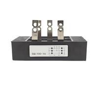 YKYNCJJT Generador de Puente rectificador diodo trifásico, 100A, 1600V, Piezas regulador Voltaje, módulo SQL100A(SQL80-16)