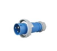 YKYNCJJT Industrial y zócalo a Prueba de Polvo e Impermeable al Aire Libre 3 núcleos 4 5 16A/32A IP67(3 Pin 16A Plug)