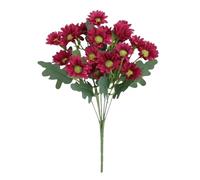 Ylnailky Flores artificiales resistentes a los rayos UV, hojas de eucalipto realistas resistentes al agua para jardín, tumba, patio delantero, cementerio, ventana, patio, hogar, Halloween, Acción de