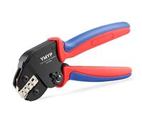 YMYP Crimpadora Pinzas para Crimpar - 0.25-10mm² para conectores - Herramienta de trinquete autoajustable -Alicates herramientas de crimpado