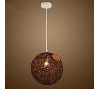 YNAHZAOK Lámpara Colgante De Bolas De Cáñamo, Estilo Bohemio, Araña Tejida A Mano Para Restaurante, Bar, Balcón, Pasillo, Estilo Moderno, Para Isla De Cocina, Con Cable De Suspensión Ajustable