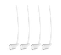 YNPQTDS - Cable de sujeción para audífonos (4 piezas, accesorios de clip ligero), diseño antideslizante para amplificador de audición, para uso diario, ejercicio, deportes de trabajo, piscina, viajes