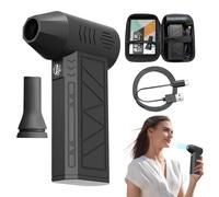 YNPQTDS Soplador de aire comprimido - Soplador eléctrico ajustable compacto a prueba de polvo - Secador de mano portátil aparato de secado, accesorio de limpieza para mascotas, coche, casa y bicicleta