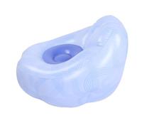 Yobadam Sillón Inflable para Hogar y Camping, Portátil | Sofá de aire ergonómico, PVC, azul, tumbona inflable para playa y jardín