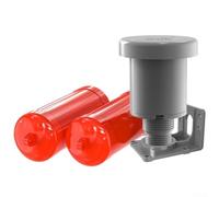 YobiLife Interruptor de flotador automático Controlador de nivel de agua Diseño de doble bola Carcasa ABS Control de bomba de 1600 W para drenaje de suministro de depósito de tanque (D)