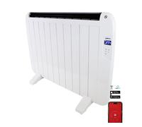 Yoevu Radiador Eléctrico de 10 Elementos 1500W WiFi Blanco