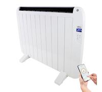Yoevu Radiador Eléctrico 1500 W WiFi 10 Elementos Blanco
