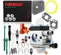 YOFMOO Carburador para FS87R FS90R FS90K FS100R FS100RX FS110R FS110RX FS110X FS130R FR130T HL90K HL95K HL100K KM90R KM100R KM110R KM130R SP90T ZZ. ama C1Q-SV 88 S110C S110D S131 S131B