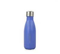 YOKO DESIGN 1336 - Botella isotérmica (Doble Pared, Acero Inoxidable, 19,8 x 6 x 6 cm), Acero Inoxidable, Azul, 19,8x6x6 cm