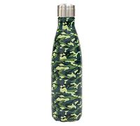 YOKO DESIGN 1336 - Botella isotérmica (Doble Pared, Acero Inoxidable), Acero Inoxidable, Camuflaje, 500 ml