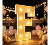 Yokqexz Letras y Números Luminosos Marquesina Fiesta y Cumpleaños