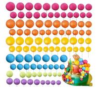 yolzhxe 108 Piezas Bolas Decoracion Tartas, 6 Colores DIY Topper Cake