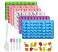 yolzhxe 6 Piezas Moldes Gominolas Silicona, Moldes para Chuches