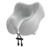 Yomisee Almohada de viaje para el cuello, para viajes, aviones, espuma viscoelástica, para coches, trenes, hogar, oficinas