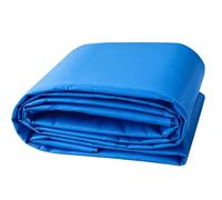 Yopappol 1x8m 3x4m 5x5m 8x12m, Revestimiento para Estanque Resistente al Agua, Membrana de HDPE Resistente al desgarro para Grandes Piscinas y Estanques al Aire Libre(5x7m)