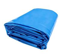 Yopappol Revestimiento Ligero para Estanque De Peces, Color Azul, 20 X 30 Pies, Base Impermeable De HDPE para Estanque, Membrana con Protección UV para Estanque De Paisaje Pequeño(7x12m)