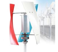 YORCME Kit de Energía Eólica Vertical 14000W - Generador de Viento con 3 Palas, Tecnología Maglev y Controlador para Autoconsumo, 12V/24V/48V,12V