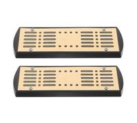 YOSADIER Humidificador para Humidor de Cigarros y Fácil Monitoreo 2 Piezas Metálico Rectangular con Control de Humedad para Escritorio y