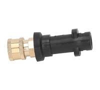 Yosoo Health Gear Adaptador de PC de Latón de 1/4 Pulgadas, Conector de Lavadora de Alta Presión de 2000PSI, Accesorio de Agua con Enchufe de 1/4 Pulgadas para K2 K3 K4 K5 K6