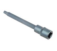 Yosoo Health Gear Dado Hexagonal de Acero de Aleación, Accesorio de Herramienta Manual Métrica de 140 Mm con Punta Biselada, Acabado Pavonado, Pared Interior Antideslizante para Uso de Reparación