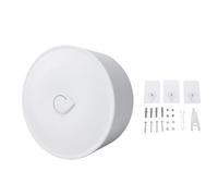 Yosoo Health Gear Dispensador de Toallas de Papel Montado en la Pared, Instalación Adhesiva con Cerradura, Soporte para Rollo de Papel Higiénico, Material ABS, para Uso Doméstico