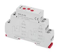 Yosoo Health Gear GRL8-02 Controlador de Nivel de Líquido, Relé de Control para Tanque de Agua y Piscina, Montaje en Riel DIN, Monitor de Nivel