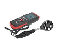 Yosoo Health Gear GT8913 Anemómetro Digital ABS Medidor de Velocidad del Viento de Mano 0 a 100 Mph con Temperatura Humedad Max Min Promedio para HVAC CPU Ventilador Aire Acondicionado Soplador